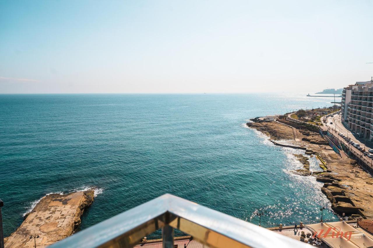 Gorgeous Seaviews From A Stunning Sliema Studio Apartment Luaran gambar